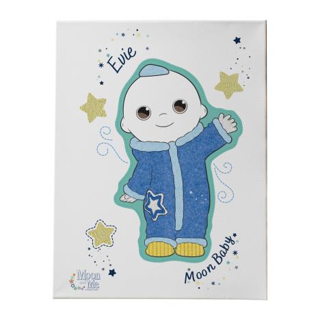 Personalised Moon and Me Moon Baby Canvas £14.99